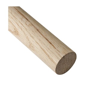 Fabrika kaynağı doğal yuvarlak ahşap karıştırma çubuğu ahşap dübel çubuklar sanat için sert ahşap çubuklar-2mm- 12 inç