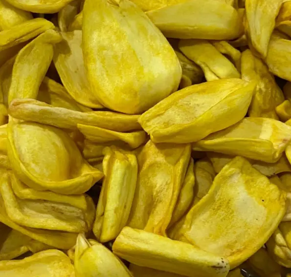 Vendita all'ingrosso migliore jackfruit chips-vendita a buon mercato jackfruit frutta croccante snack top vendita cibo spazzatura 2023 delizioso a basso contenuto calorico