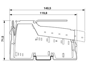 フェニックスコンタクトデジタルモジュール2861250 IB IL 24 DI 16-PAC入出力 (IO) - Product Image 3
