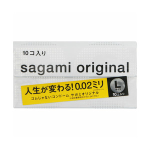 JAPAN Sagami Rubber Industries Sagami Original 002 L-Größe 10er Pack Haushalts chemikalien - Product Image 1