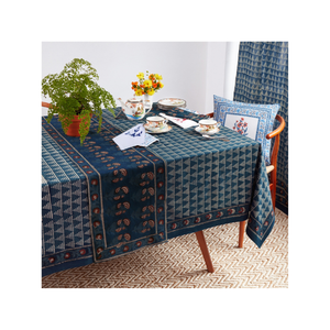 Ấn Độ lưu trữ 100% bông dễ thương thêu tối giản 70 inch Vòng GSM 200 GOTS chứng nhận làm bằng tay bảng vải sẵn sàng Ngày Hôm Nay - Product Image 4