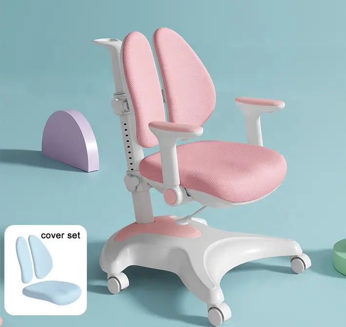 Mobili per la scuola sedia da studio per bambini sedia da studio/apprendimento ergonomica regolabile sedia da lettura rosa per soggiorno