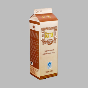 Unipack malzeme Pak fabrika fiyat suyu ambalaj 500ml Gable Top Box - Product Image 4