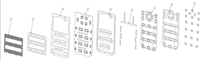 Wholesale <strong>Customized</strong> Durable Mylar Adhesive Membrane Switch Waterproof LGF Metal Dome Array New USB <strong>Keyboards</strong> <strong>for</strong> <strong>Computer</strong> - Product Image 5