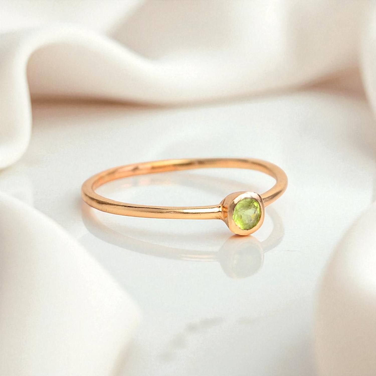 Or rose Améthyste verte