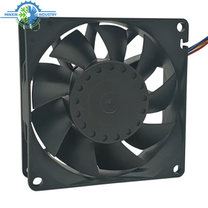 80x80x25 12Volt Low Noise DC Axial Fan 80mm Silent Brushless Computer Cooling Fan for Small Camper Refrigerator Camera Server