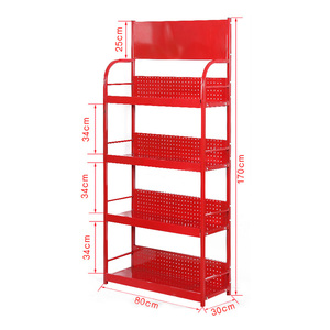 Tùy chỉnh ô tô cửa hàng kim loại dầu động cơ Rack hiển thị dầu động cơ kệ trưng bày siêu thị mua sắm kệ giá - Product Image 5