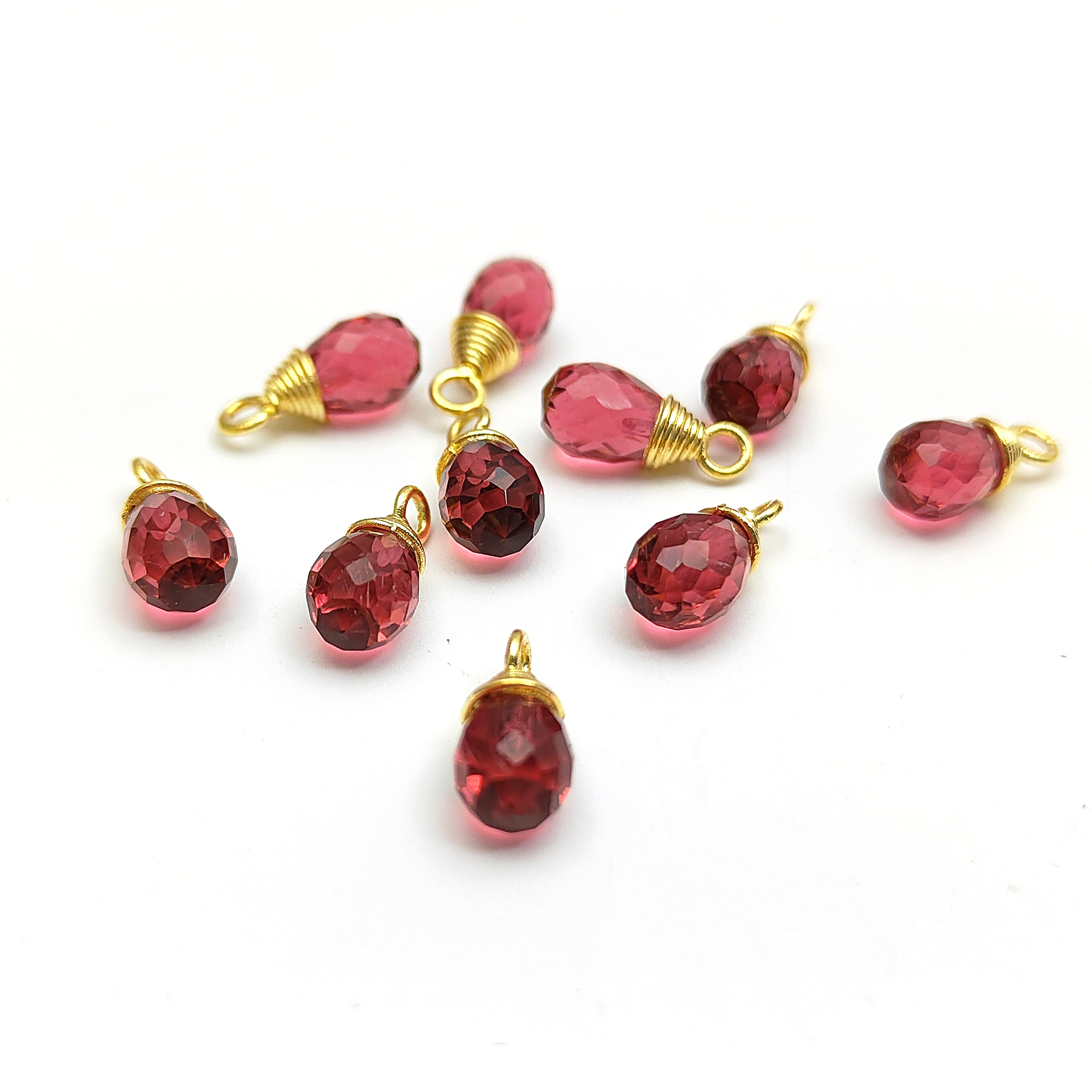 Tourmaline rose (verre)
