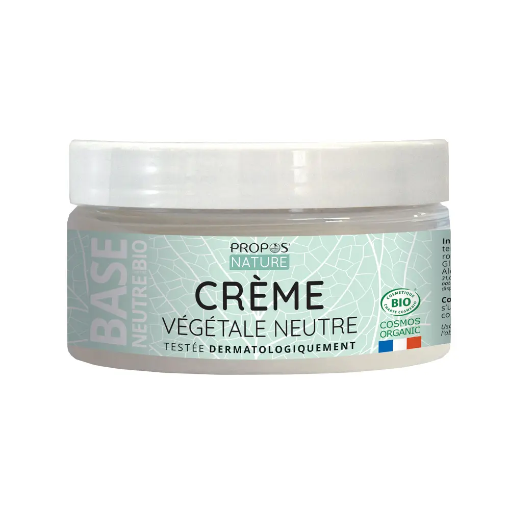 Crema viso biologica-Base neutra-Cosmos certificata biologica-pelle sensibile-75ml