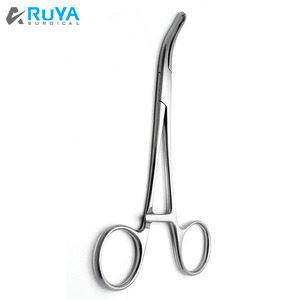 Kẹp Giảm Xương Phẫu Thuật Chỉnh Hình Y Tế Pakistan Kẹp Dài Cong 5.5 "Kẹp Thép Không Gỉ CE ISO - Product Image 3