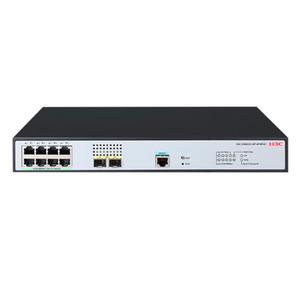 H3C S1850V3-10P-HPWR-EI 8-port Gigabit <strong>Ethernet</strong> + 2-port Gigabit Optical Layer 2 Web-based POE Enterprise-class Network Switch - Product Image 1