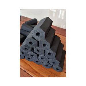 Shisha nargile için altıgen hindistan cevizi kömürü Briket Premium kalite Coco Riki 100% organik kömür Briket çevre dostu sıcak satış - Product Image 4