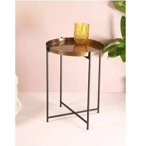 Black Iron <strong>Pipe</strong> <strong>Table</strong> With Metal Tray Circular and Customized Options New Design Perfect for Your Home <strong>Table</strong> Glass <strong>Table</strong> by HWC - Product Image 1