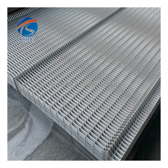 easily assembled hot dip galvanized welded security 358 bending mesh fence welded 358 airport fences for protection