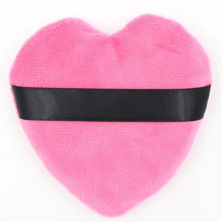 Corazón rojo rosado