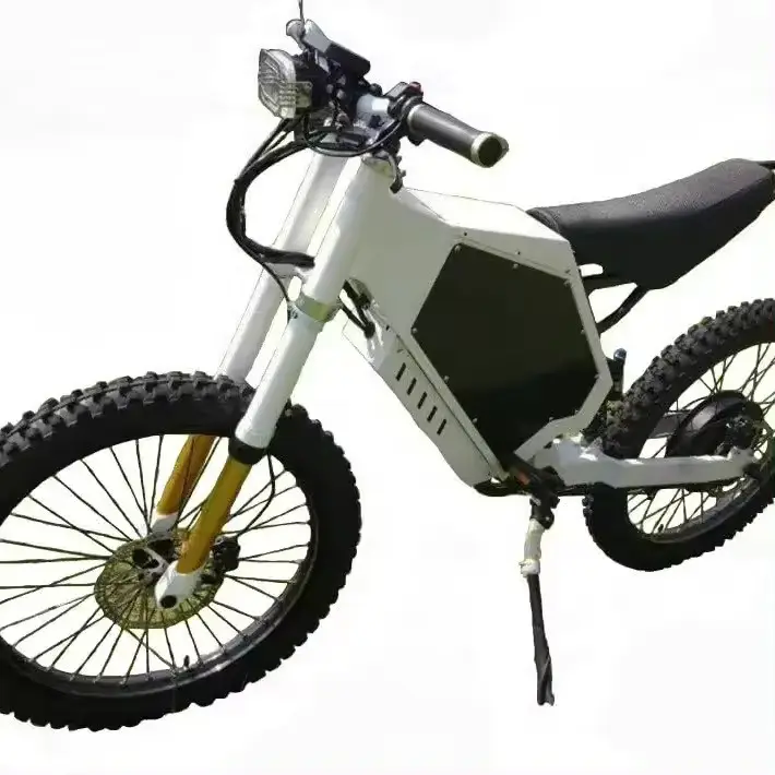 Speciale HEZZOs nuova E Dirt bike 72v 8000W 100 KM/H bici elettrica L-G 40Ah 135KM 19 KKE Surron Talaria Off Road Ebike elettrica