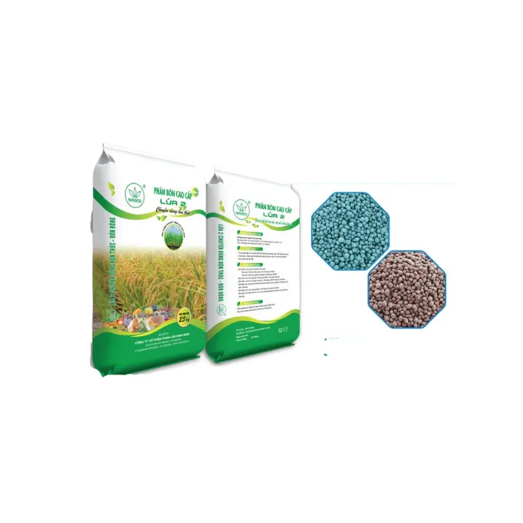 Engrais de riz de haute qualité 2 (spécialisé pour le top dressing) Plantes de haute qualité Emballage personnalisé fabriqué au Vietnam Fabricant