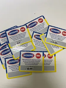 Etiqueta de código QR grabada con láser Diseño personalizado a todo color OEM Odm - Product Image 5