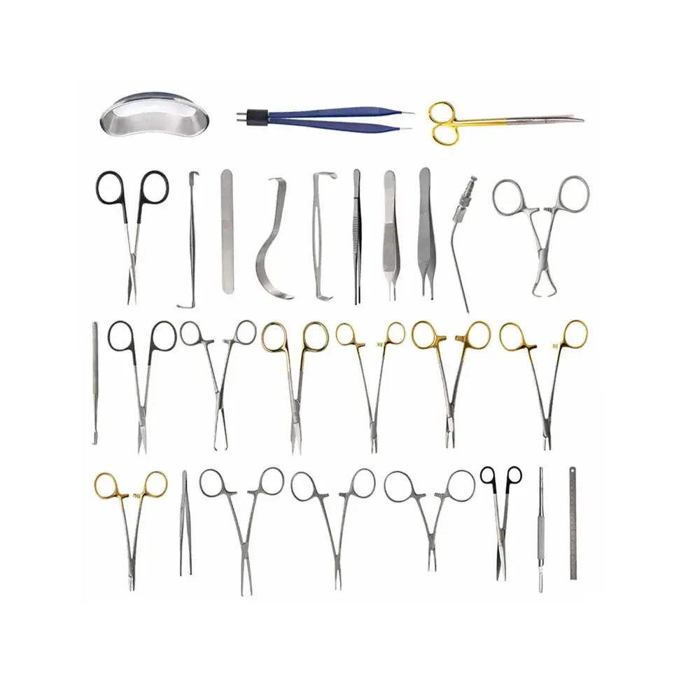 Edelstahl beste Qualität Plastische Chirurgie chirurgische Brustvergrößerung Set A Instrumente