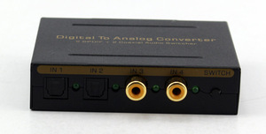 Convertidor de audio digital a analógico SPDIF 196kHz convertidor de audio HDMI convertidor de audio digital a analógico RCA l/R 3,5mm - Product Image 3