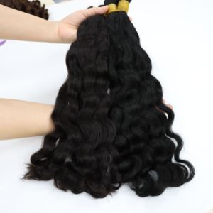 High Quality Human Hair Bundles Bulk Color Body <strong>Wavy</strong> <strong>Remy</strong> Hair Extensions Wholesale Price OEM OBM - Product Image 2