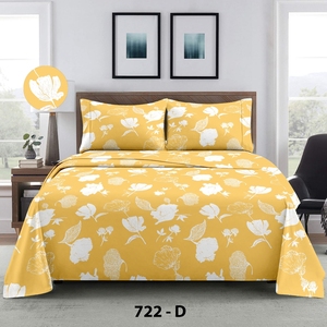 King Size Soft <strong>Bedding</strong> Set - Premium Digital Printed Cotton Sheets for Bedroom and Home Decor Experience the Perfect Combination - Product Image 6