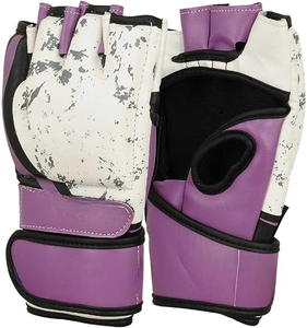 Entry Level MMA <strong>Gloves</strong> for Men and Women Secure Fit Hook and Loop Closure Ventilated Boxing Training <strong>Gloves</strong>