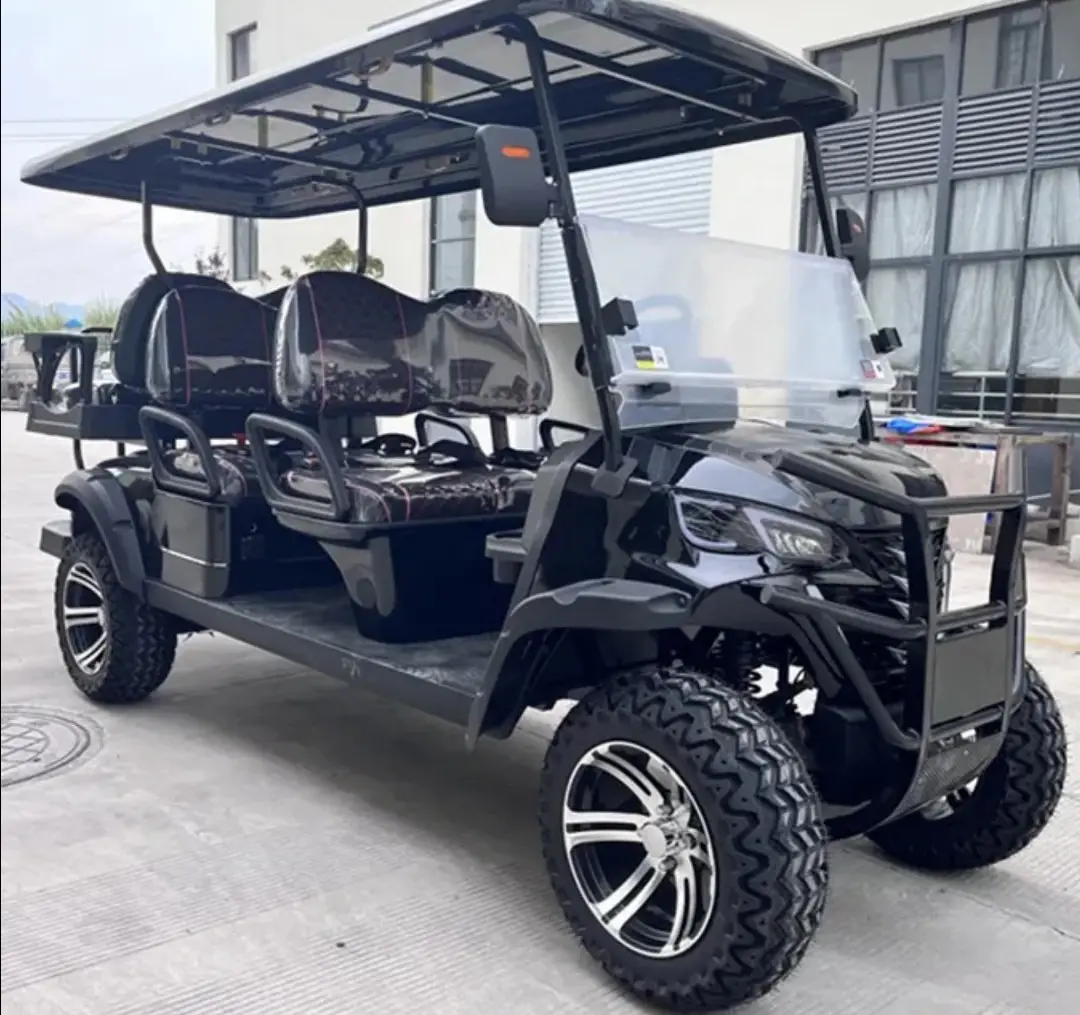 Original Independent suspension 6 Passenger Electric Sightseeing Golf Cart Utility Vehicle Road legal buggy