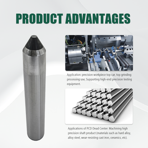 PCD Dead <strong>Center</strong> Points Top Grinding Processing PCD Diamond Dead <strong>Center</strong> Points for Cemented Carbide Alloy Steel - Product Image 4