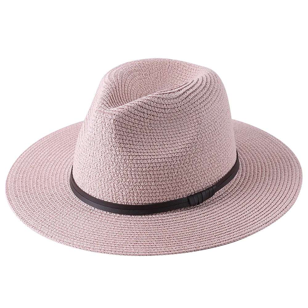 Wholesale custom made Summer Outdoor Sun Shade Woven Hat Manufacturer Wholesale Adult Hat Fashion Custom design Straw Hat