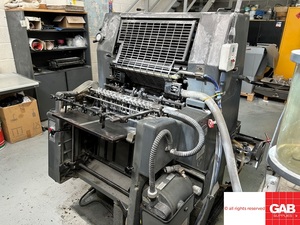 Cheap Heidelberg <strong>GTO</strong> 46 NP one color offset printing machine with numbering - Made in <strong>Germany</strong> - Product Image 3