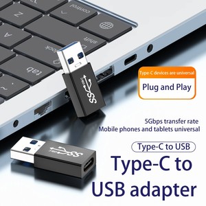 全新高品质USB 3.2转换器usb-c至10Gbps usb-a适配器，带OTP保护功能，适用于笔记本电脑 - Product Image 3