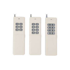 Interruttore Wireless a 8 tasti a lunga distanza 433MHz telecomando universale trasmettitore RF per indicatore luminoso a LED - Product Image 2