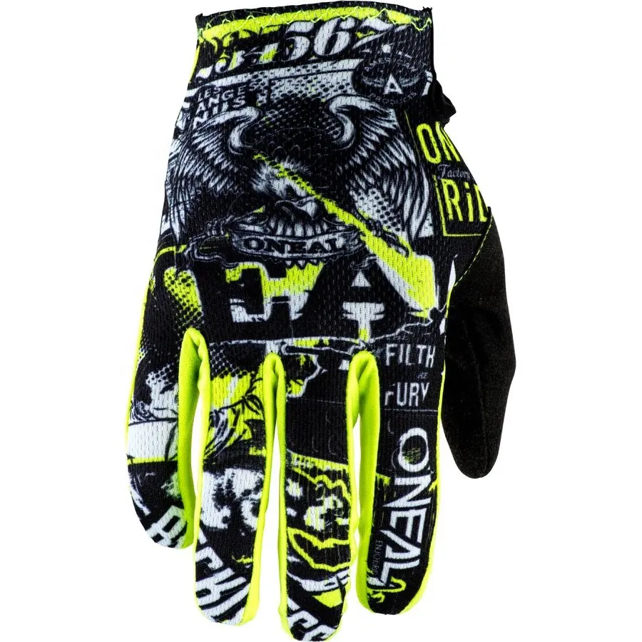 Sarung Tangan Balap MX Kustom, Sarung Tangan Motor Motocross MTB XC BMX Lereng ATV