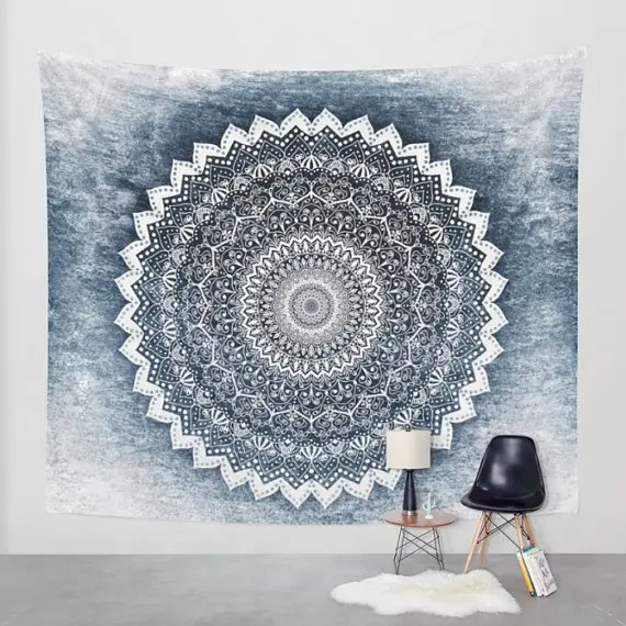 NEW COLD WINTERS MANDALA Wall Tapestry