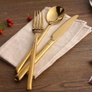 Stainless Steel Cutlery Set with <strong>Smooth</strong> <strong>Handles</strong> and a Sleek Profile Perfect for Minimalist and Elegant Table Settings - Product Image 2