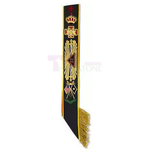 Multi-Color Uniform <strong>Sash</strong> for Special Occasions and Formal Gatherings Classic Ceremony <strong>Sash</strong> for Uniforms with Adjustable Length - Product Image 5