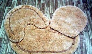 热卖设计师浴室垫柔软超细纤维浴毯和垫子，厂家直销 - Product Image 6