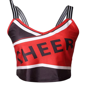 Spandex Cheerleader Costume OEM Cheerleader Custom Costume Lady Sublimation Cheerleading Uniforms <strong>Youth</strong> Blank <strong>Cheer</strong>