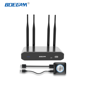 Hệ thống trình chiếu không dây 4K60Hz tốt nhất cho phòng hội nghị với nút chia sẻ một chạm, hỗ trợ BYOD, BYOM, cắm là chạy - Product Image 1