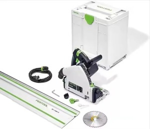オリジナルTS 55 EQ-Plus電気産業用DIYサーキュラーソー木工およびJig Miterソーアプリケーション用プランジトラック付き