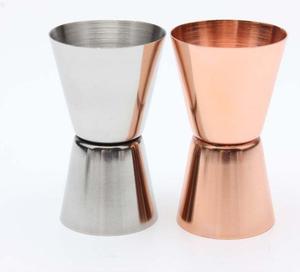 Yeni tasarım bakır jigger özel logo bira ve şarap için gerçek bakır jigger özelleştirilmiş boyutu en kaliteli bakır jigger - Product Image 5