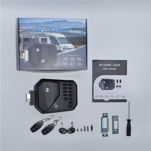 Yüksek güvenlik Camper karavan dijital kombinasyon tuş takımı ön kapı rv anahtarsız giriş kapı kilidi - Product Image 3