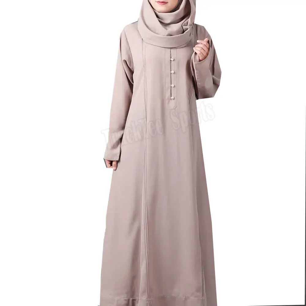 Abaya Jurk Fabrikant Goed Gemaakt Hoge Kwaliteit Islamitische Kleding Moslim Abaya Vrouwen Lichtgewicht Abaya Jurk