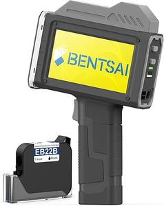Handheld Inkjet <strong>Printer</strong> BT-HH6210BL 1 Inch Printhead <strong>Date</strong> <strong>Coder</strong> with 42ml Fast Dry <strong>Ink</strong> for Batch Number Expiry <strong>Date</strong> QR Code - Product Image 1