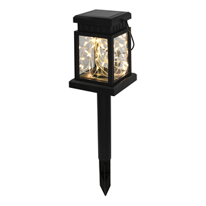 2 in 1 Multifunktion 30 LED Kupfer String Laterne Solar betriebene Garten pfahl leuchte Lichterketten Dekorative Garten beleuchtung - Product Image 1