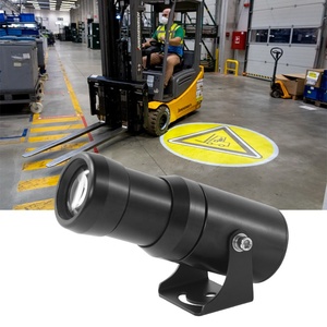 Warehouse Lamp Red Blue Spot Mini <strong>36</strong> <strong>Volt</strong> Stop Pedestrian Reversing <strong>Led</strong> Projector Crosswalk Safety Forklift Warning Gobo Light - Product Image 2