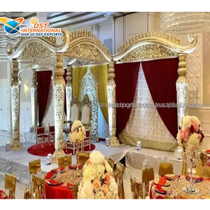 शादी की थीम डेकोर नई शैली के साथ मंडप नई शैली के साथ 'धन्नुश शादी' मंप 'तमिल शादी समारोह सर्वश्रेष्ठ मूंछें मंडप' - Product Image 1