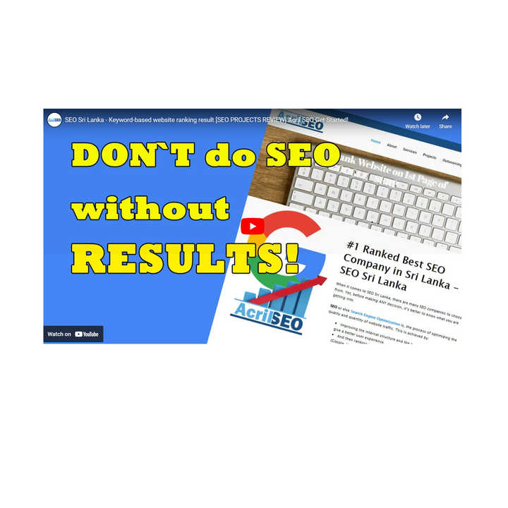 SEO友好的WordPress网络开发价格实惠 | Sri Lanka的SEO专家 | AcrilSEO