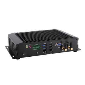 PC industrial sin ventilador 4G LTE 8USB 6COM RS232/485 LAN dual Win10/11 Linux preinstalado automatización de fábrica Edge DDR4 AU/US